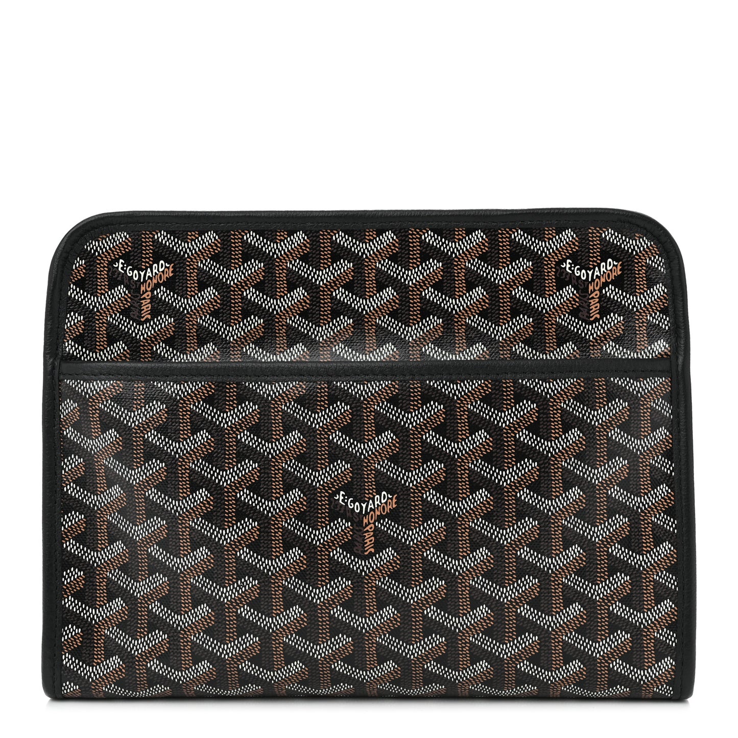 Goyardine Jouvence MM Toiletry Pouch Black