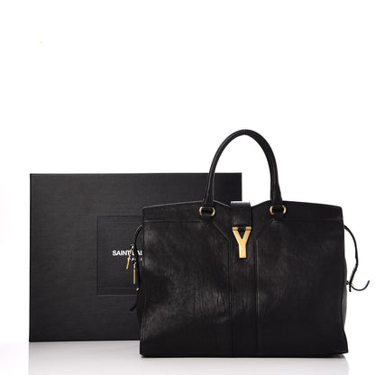Saint Laurent Sheepskin Large Cabas ChYc Black 8 of 8
