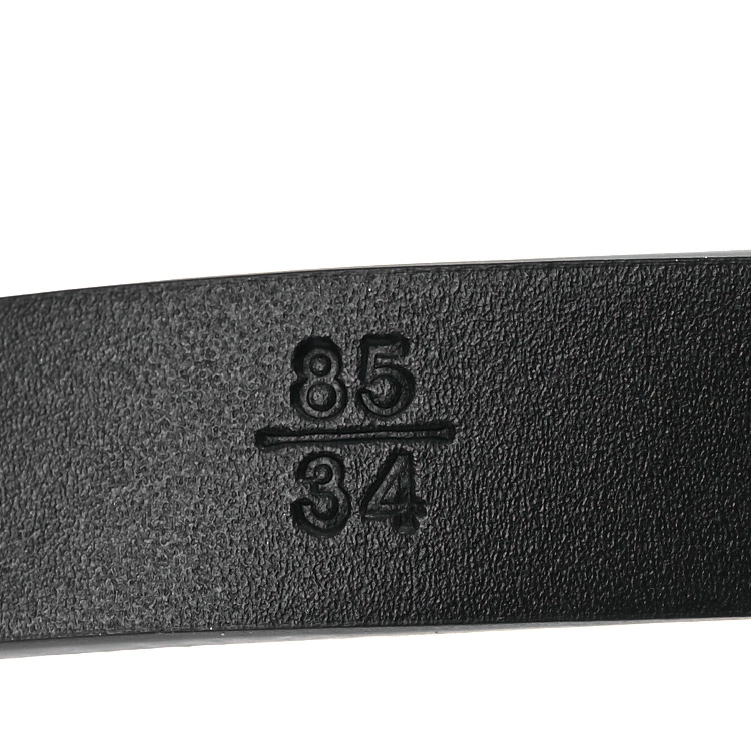 Chanel Calfskin Crystal Chain Logo Belt 85 34 Black 6 of 7