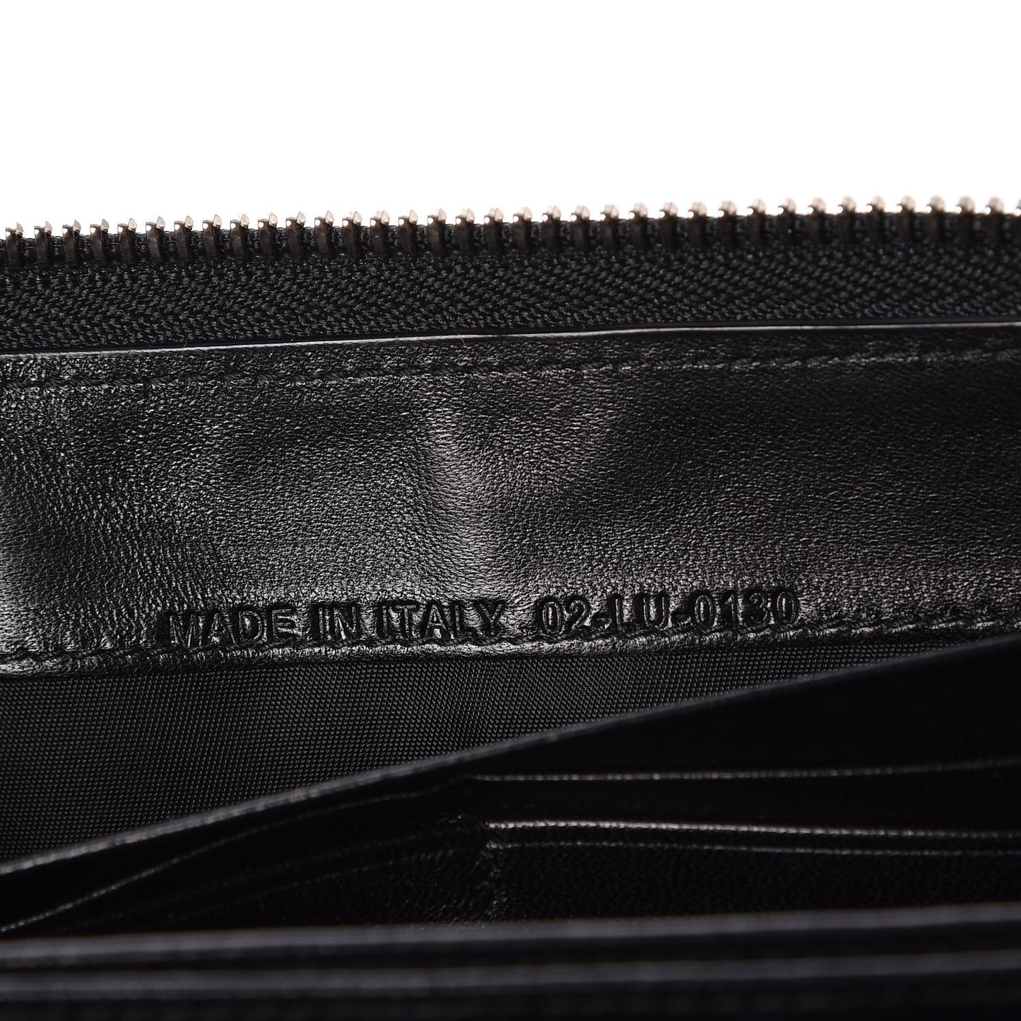 Lambskin Cannage Voyageur Wallet Black