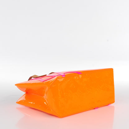 Louis Vuitton Vernis Fluo Reade PM Orange 4 of 7