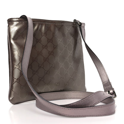 Gucci Imprime Monogram Small Flat Messenger Bag Mauve 3 of 9