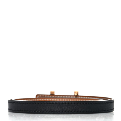 Hermes Swift Epsom 13mm Focus Belt 65 Black Gold 2 of 6