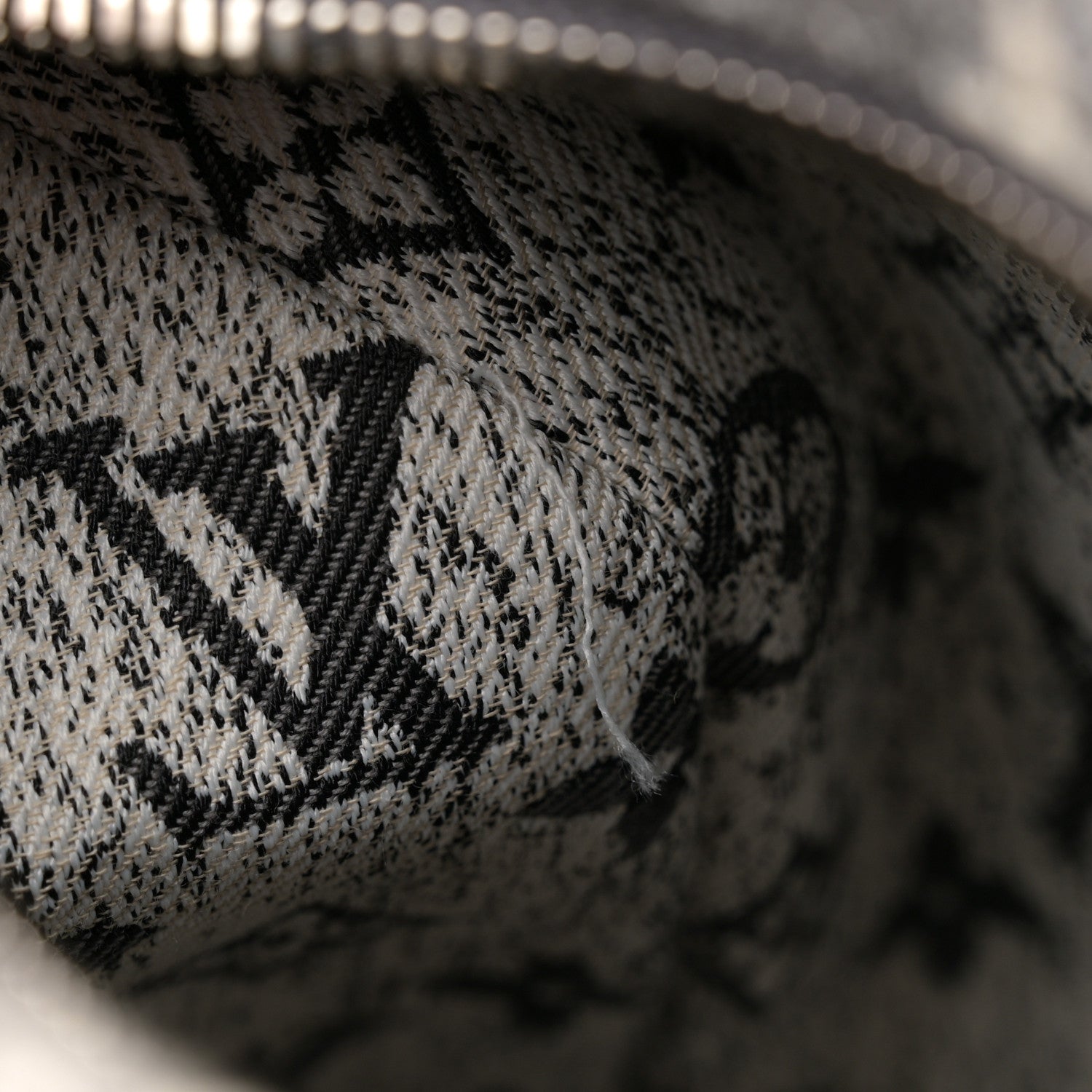 Louis Vuitton Denim Monogram Jacquard Speedy Bandouliere 25 Black 10 of 10