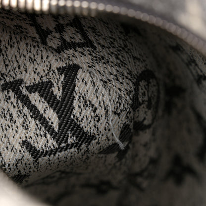 Louis Vuitton Denim Monogram Jacquard Speedy Bandouliere 25 Black 10 of 10