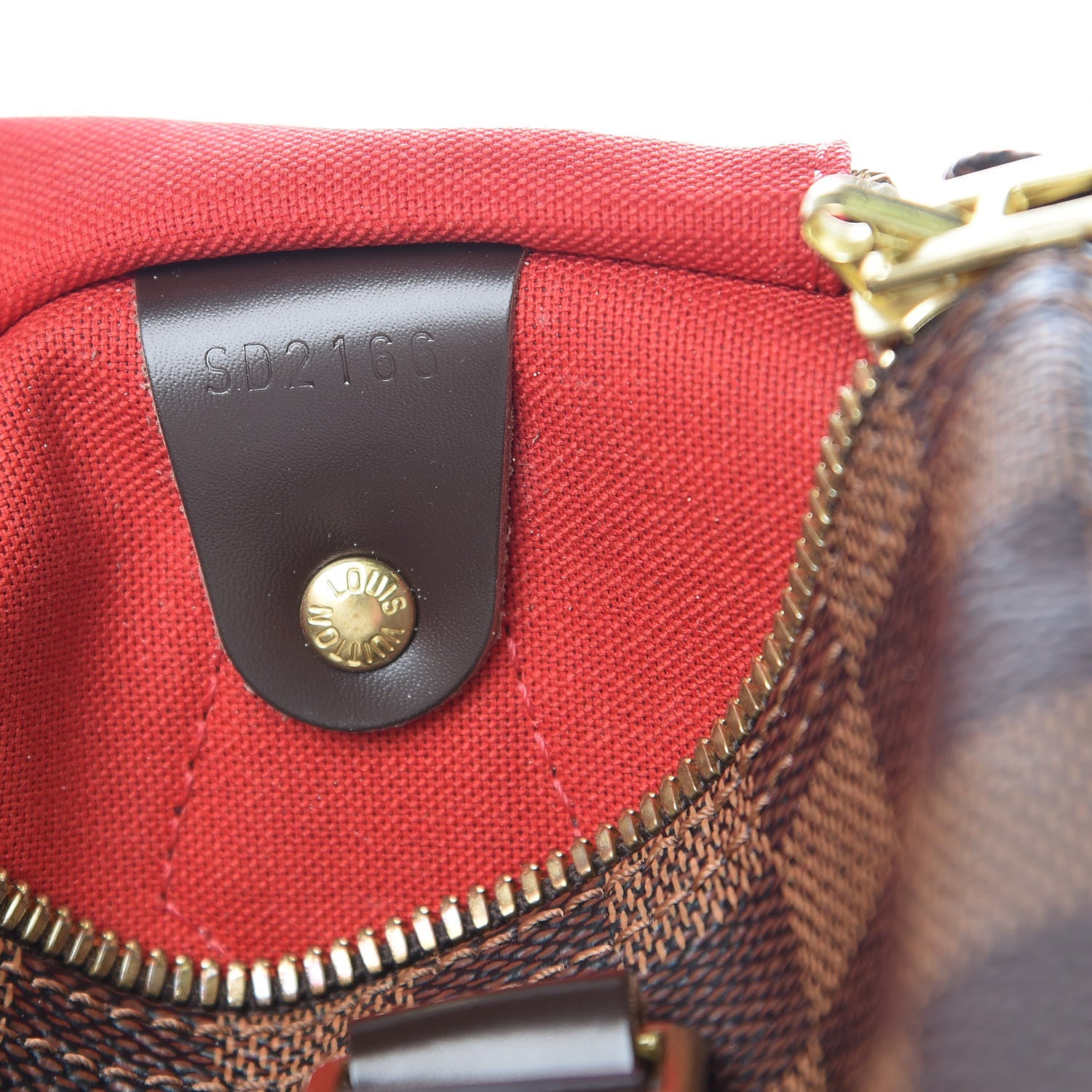Louis Vuitton Damier Ebene Speedy Bandouliere 25 7 of 9