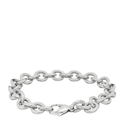 Tiffany Sterling Silver Round Chain Link Bracelet 2 of 3