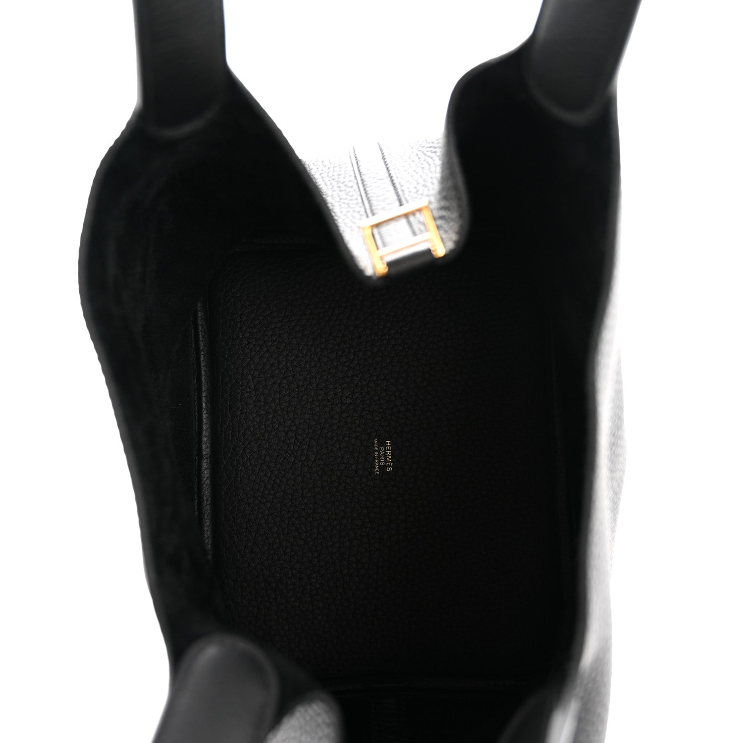 Hermes Taurillon Clemence Picotin Lock 22 MM Black 5 of 11