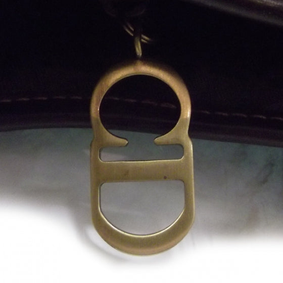 Pony Hair Suede Saddle Bag