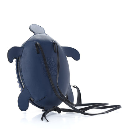 Loewe Raffia Calfskin Paula's Ibiza Turtle Pouch Ocean Multicolor 3 of 10