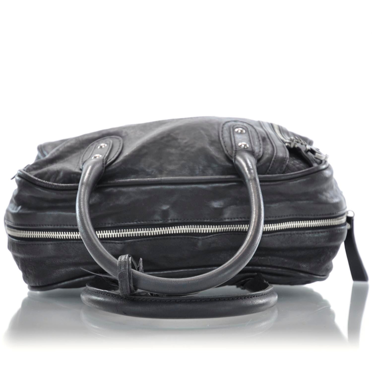 Chanel Calfskin Large Bowler Black 5 of 9