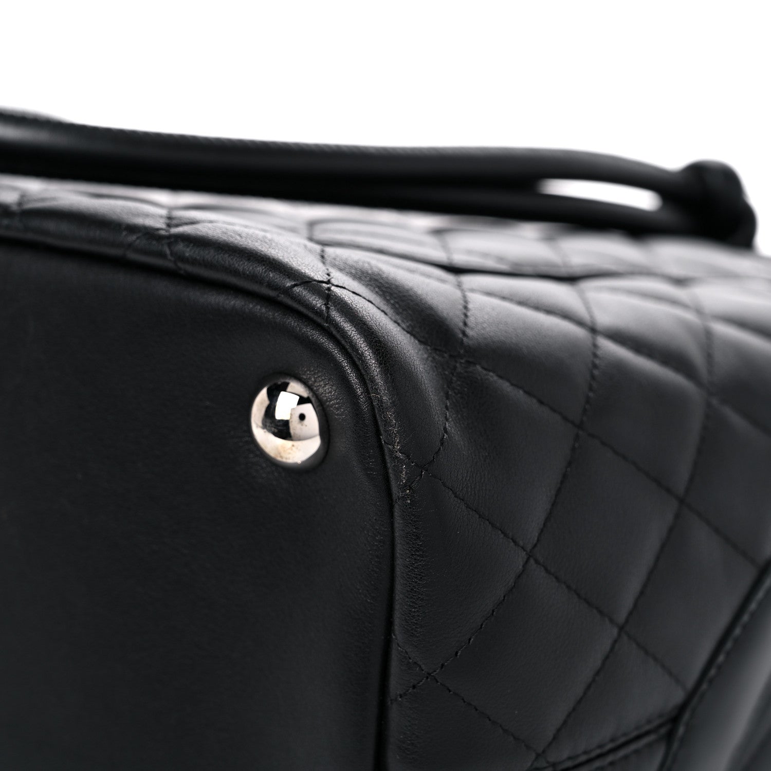 Chanel Calfskin Quilted Large Cambon Tote Black 11 of 16