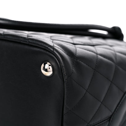 Chanel Calfskin Quilted Large Cambon Tote Black 11 of 16