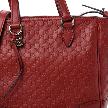 Gucci Microguccissima Small Bree Tote Red 11 of 11