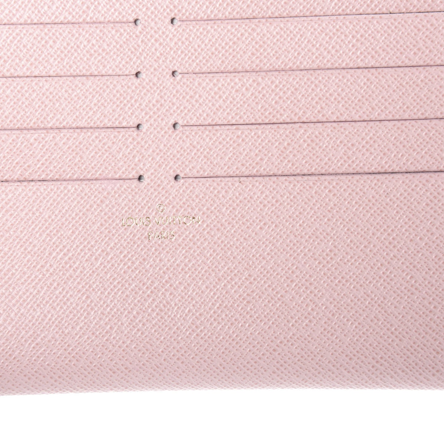 Calfskin Felicie Card Holder Insert Rose Ballerine