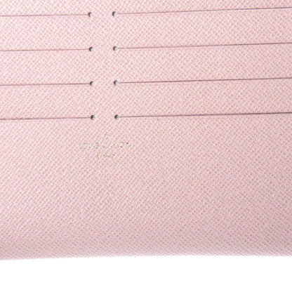 Louis Vuitton Calfskin Felicie Card Holder Insert Rose Ballerine 5 of 6