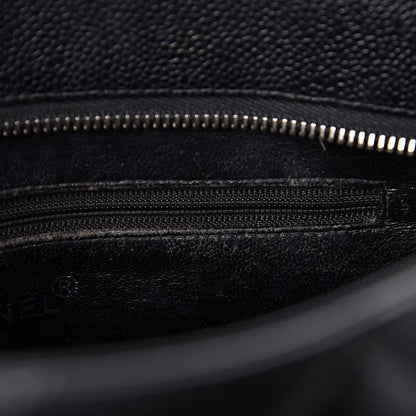 Chanel Caviar Quilted Medallion Tote Black 13 of 16