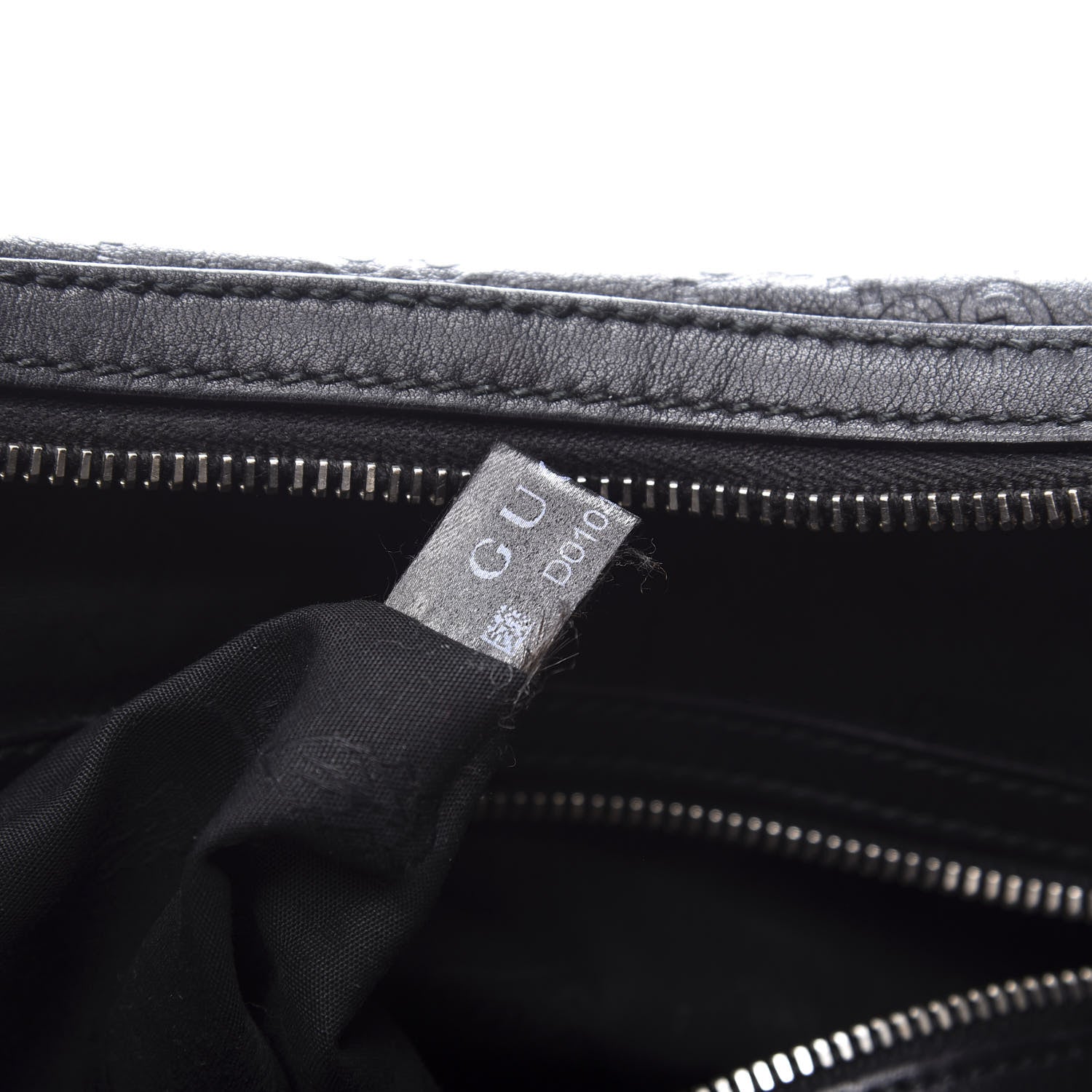Gucci Guccissima Medium GG Twins Hobo Black 7 of 12