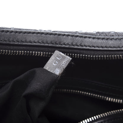 Gucci Guccissima Medium GG Twins Hobo Black 7 of 12
