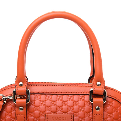 Gucci Microguccissima Mini Dome Bag Sun Orange 12 of 18