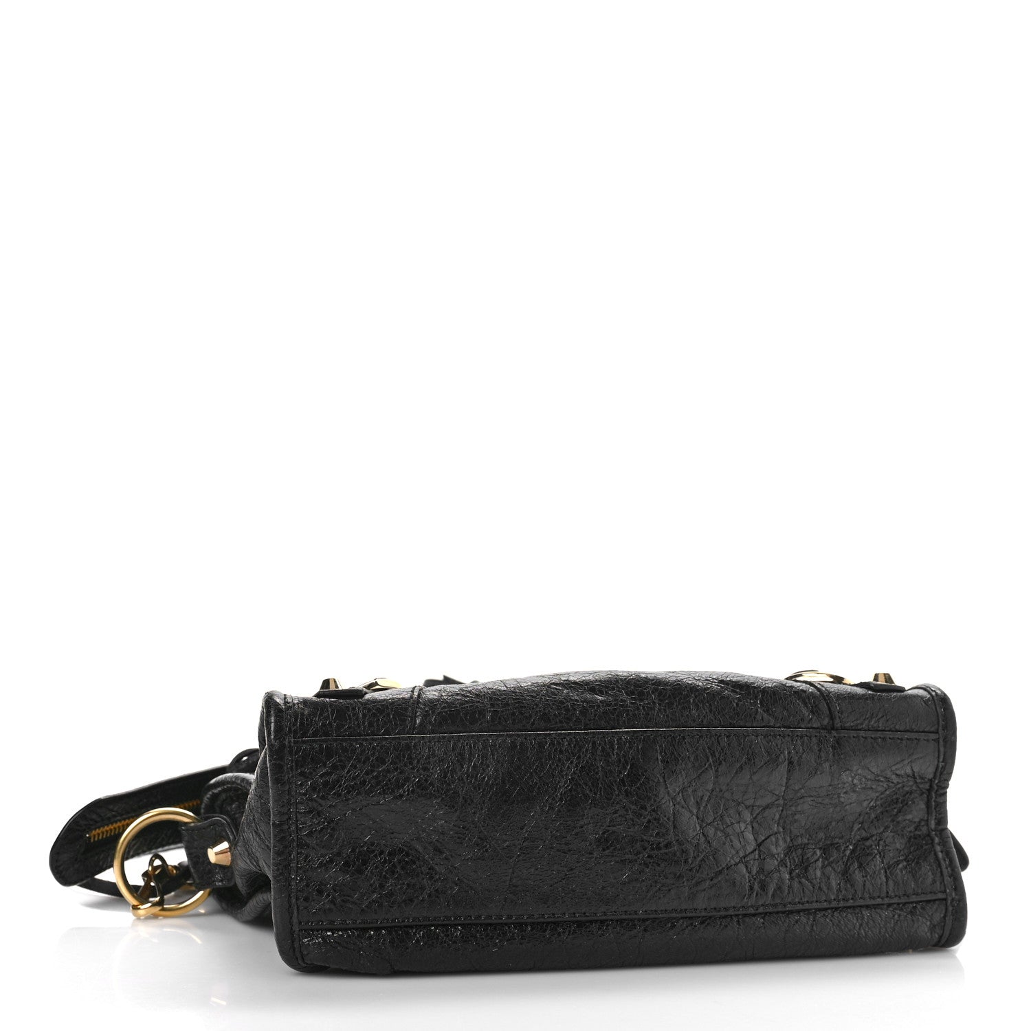 Balenciaga Agneau Classic Gold Hardware Mini City Black 4 of 9