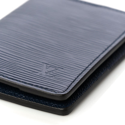Louis Vuitton Epi Pocket Organizer Blue Marine 9 of 11