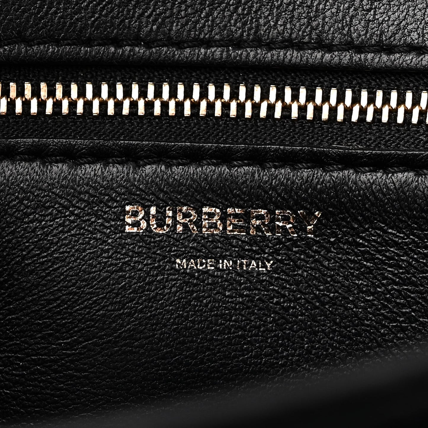 Grained Calfskin Medium TB Bag Black