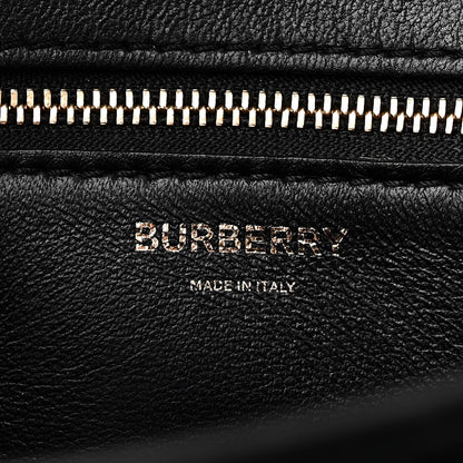 Burberry Grained Calfskin Medium TB Bag Black 6 of 10