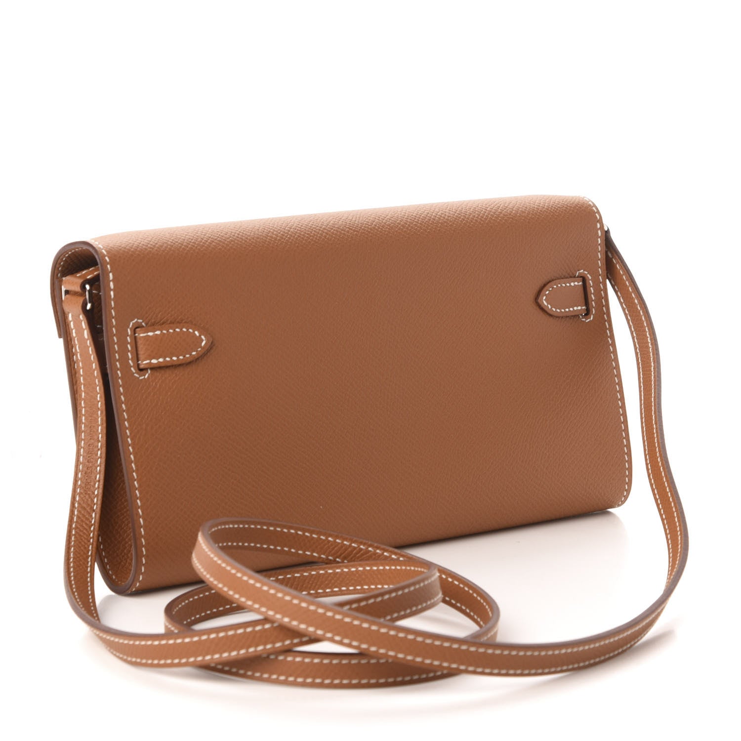 Hermes Epsom Kelly Wallet To Go Gold 3 of 10