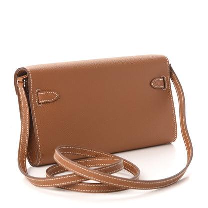 Hermes Epsom Kelly Wallet To Go Gold 3 of 10