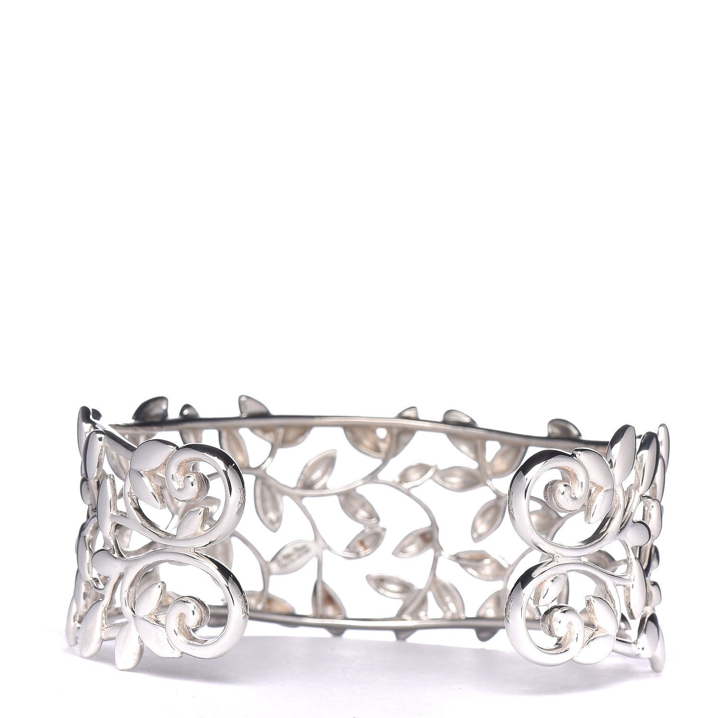 Sterling Silver Paloma Picasso Olive Leaf Cuff Bracelet