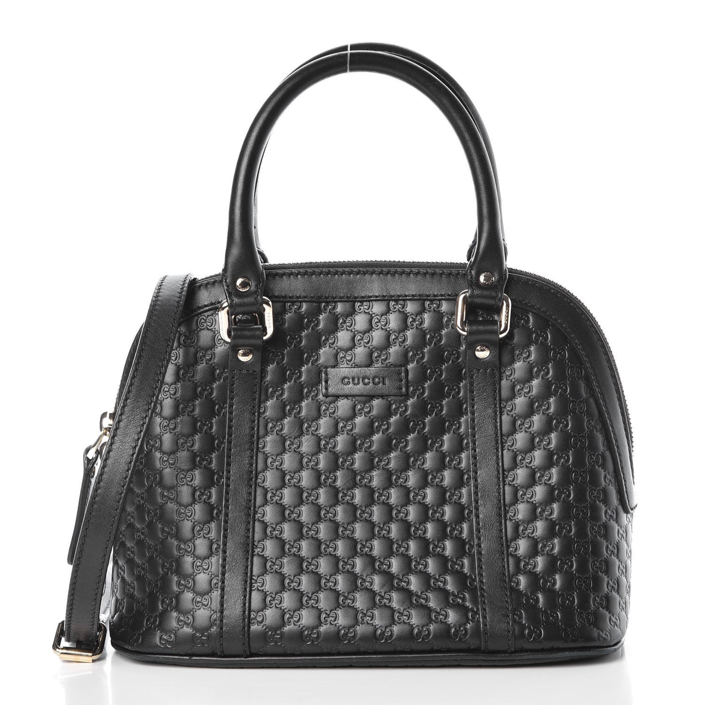 Microguccissima Mini Dome Bag Black