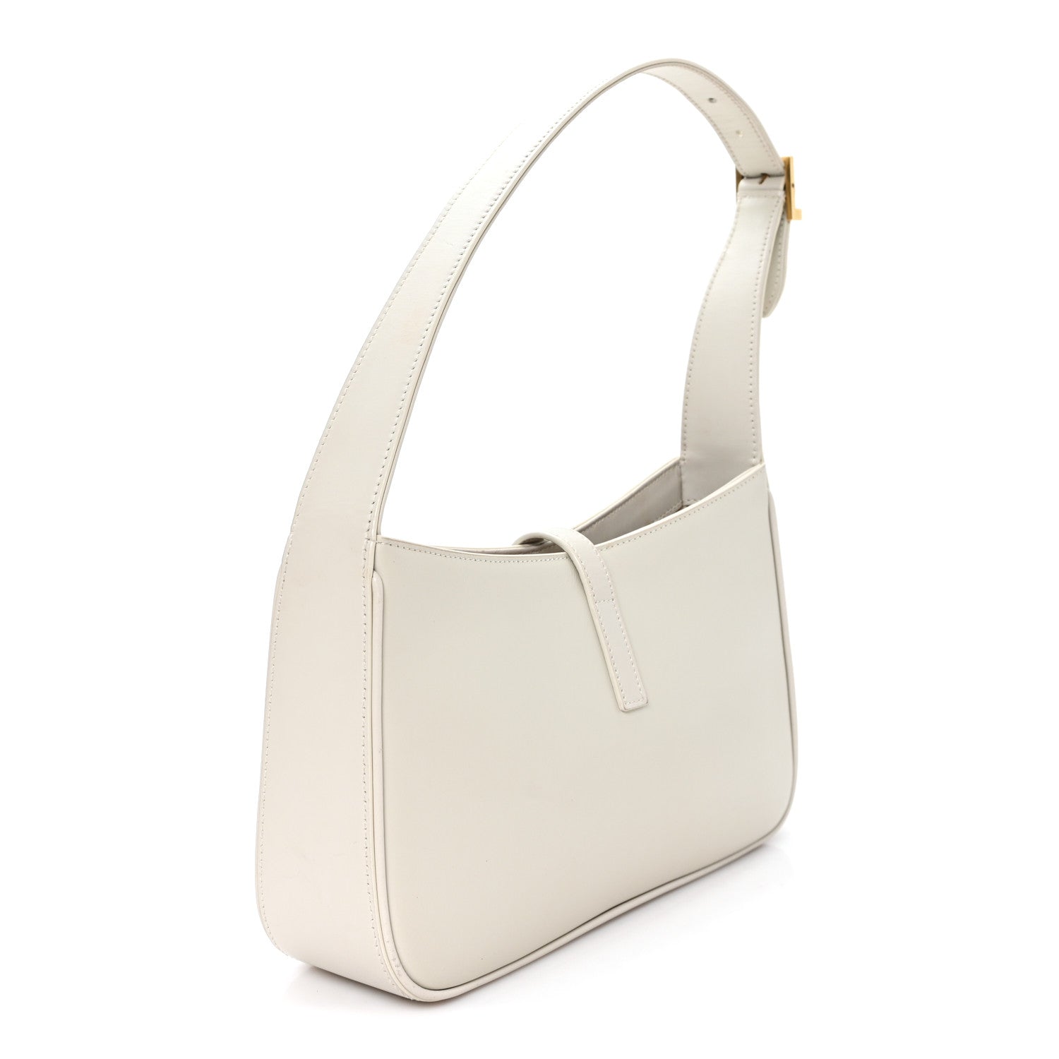 Saint Laurent Smooth Calfskin Le 5 A 7 Hobo Crema Soft 2 of 9
