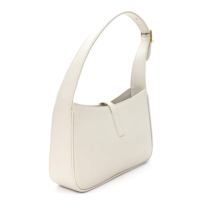 Saint Laurent Smooth Calfskin Le 5 A 7 Hobo Crema Soft 2 of 9