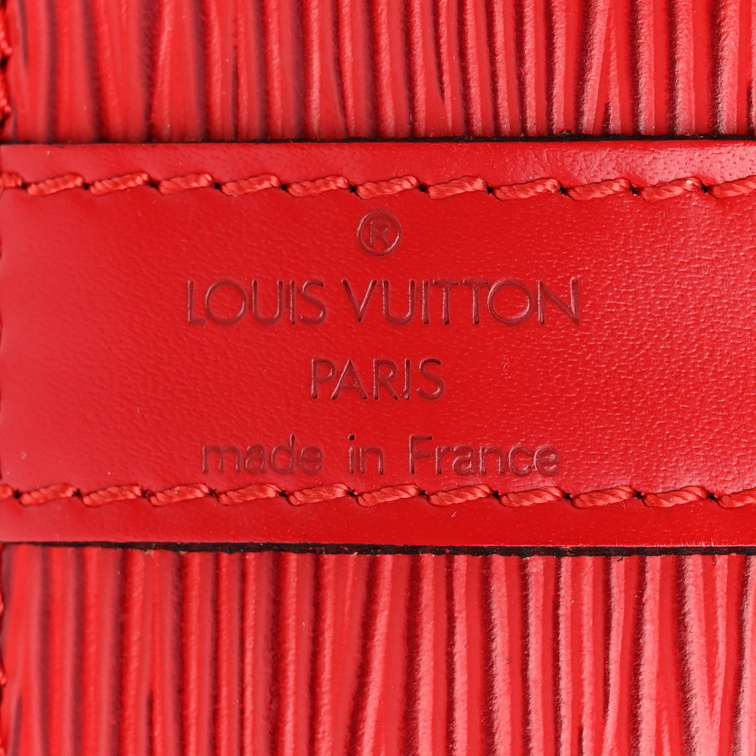 Louis Vuitton Epi Petit Noe Castillan Red 6 of 14