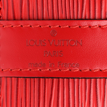 Louis Vuitton Epi Petit Noe Castillan Red 6 of 14
