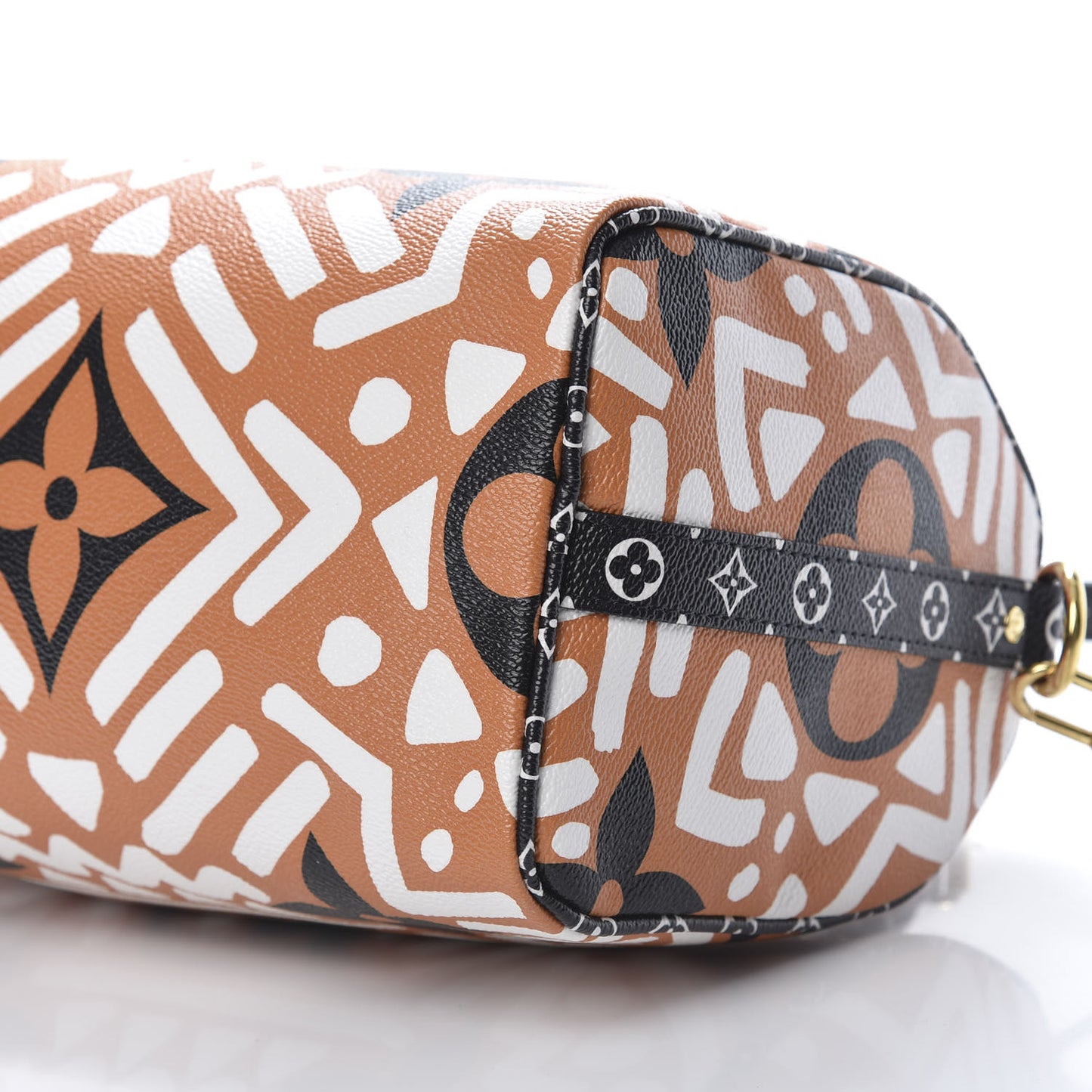 Monogram Giant Crafty Speedy Bandouliere 25 Creme Caramel