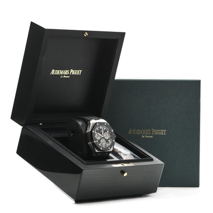Audemars Piguet Stainless Steel Ceramic Rubber 43mm Royal Oak Offshore Chronograph Automatic Watch Black 26420SO.OO.A002CA.01 5 of 5