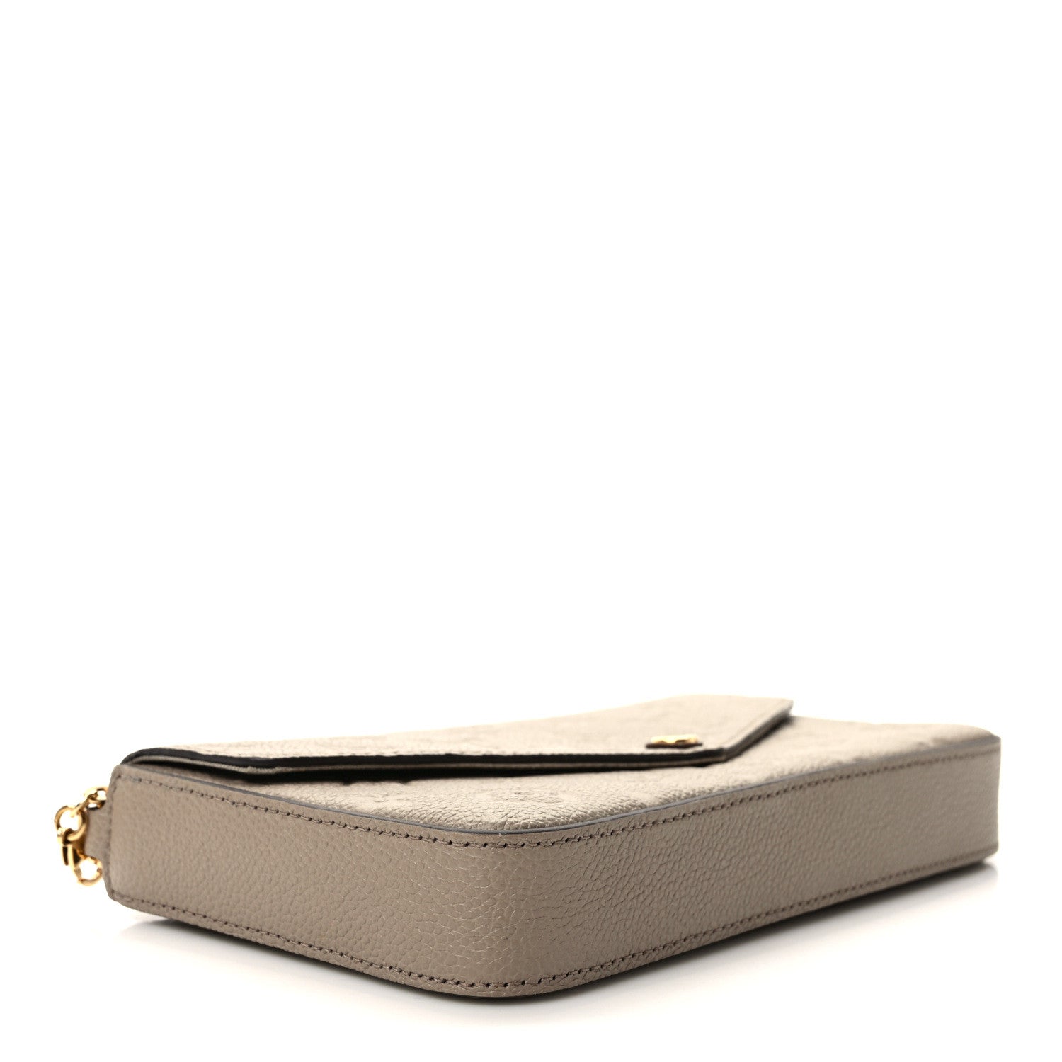 Louis Vuitton Empreinte Pochette Felicie Chain Wallet Tourterelle 5 of 10