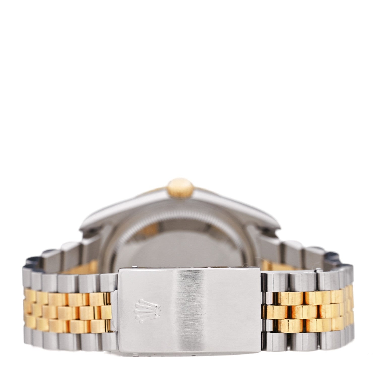 Rolex Stainless Steel 18K Yellow Gold Diamond 36mm Oyster Perpetual Datejust Watch Champagne 16233 3 of 4