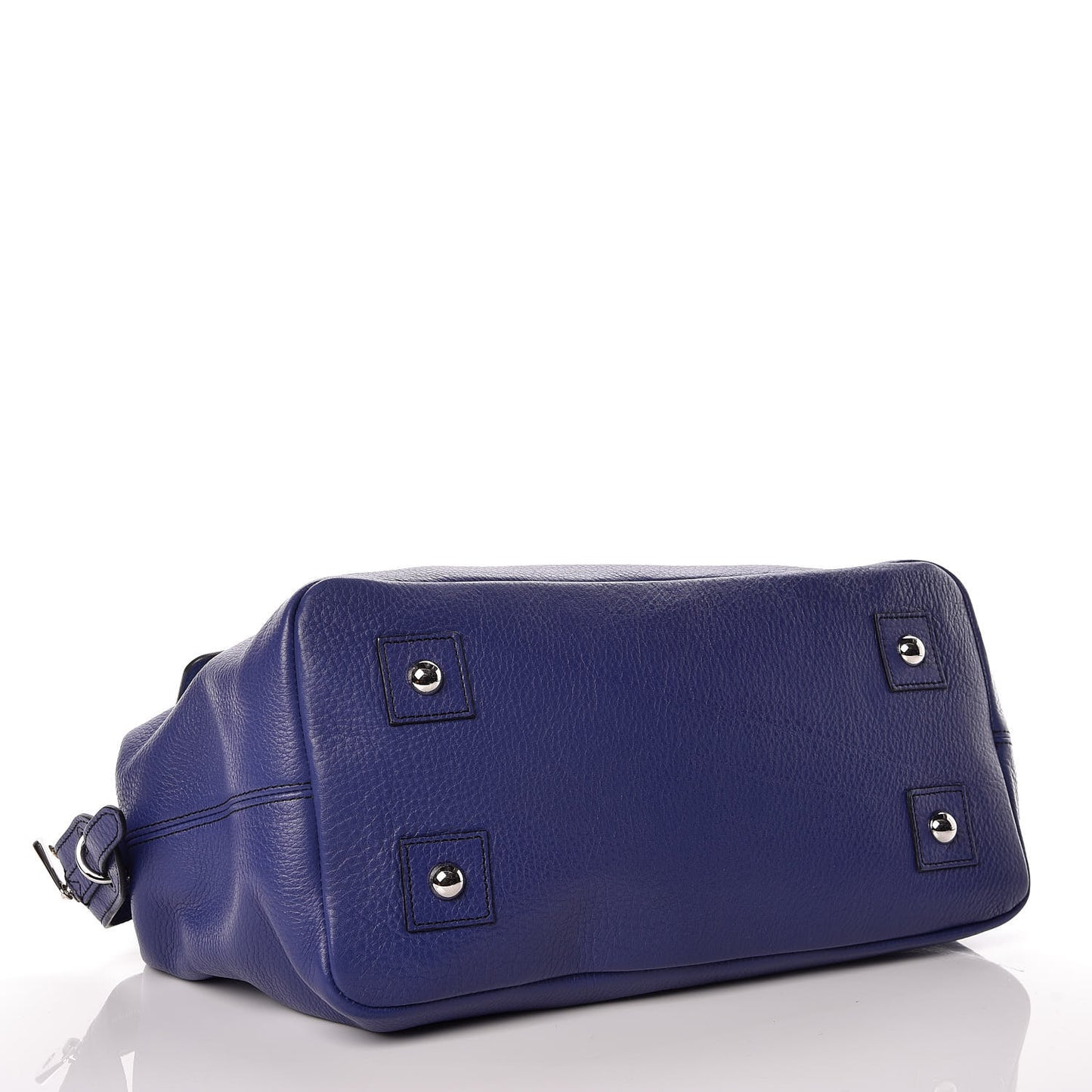 Grained Calfskin Zip Tote