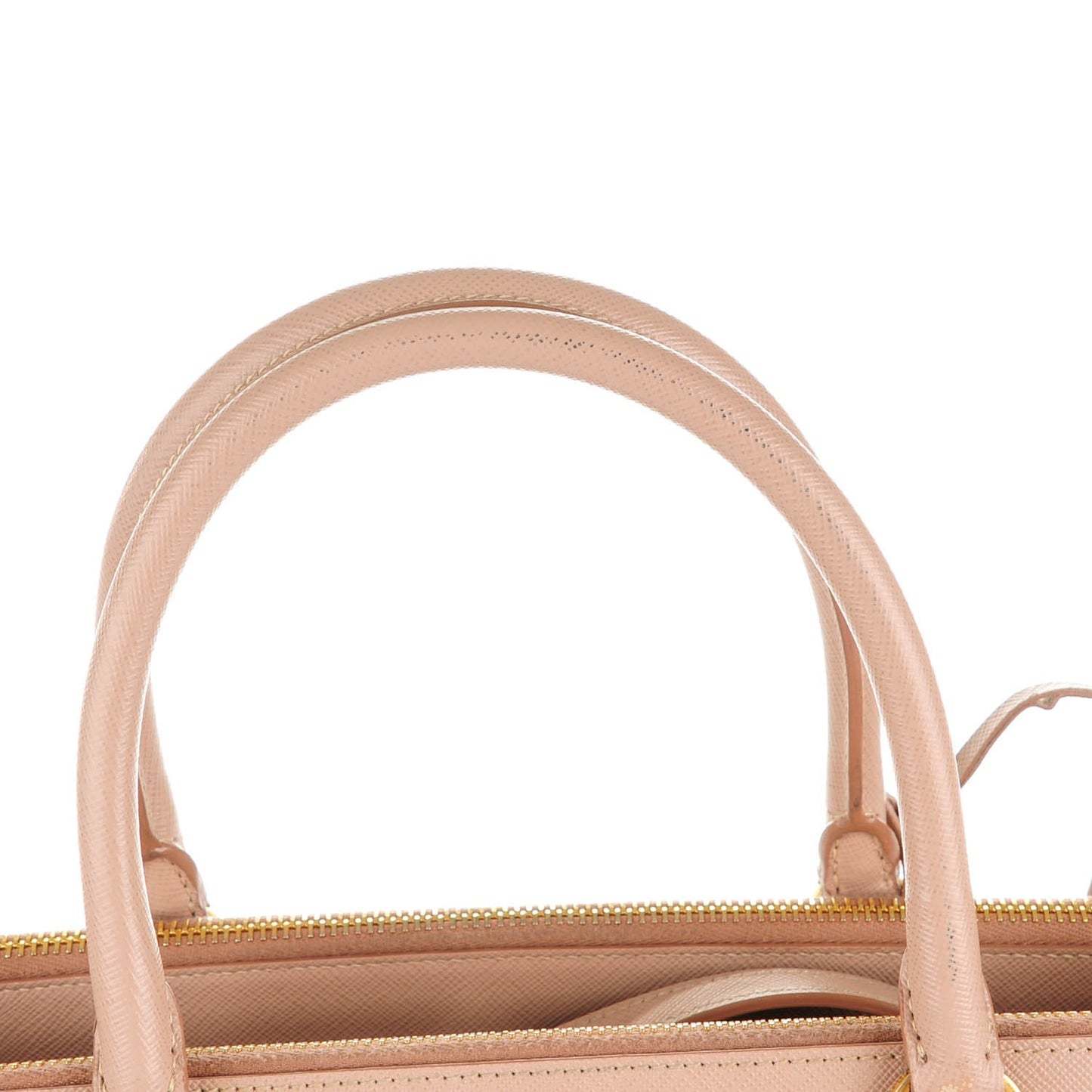 Saffiano Medium Galleria Double Zip Tote Cammeo