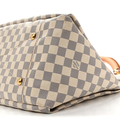 Louis Vuitton Damier Azur Artsy MM 10 of 13