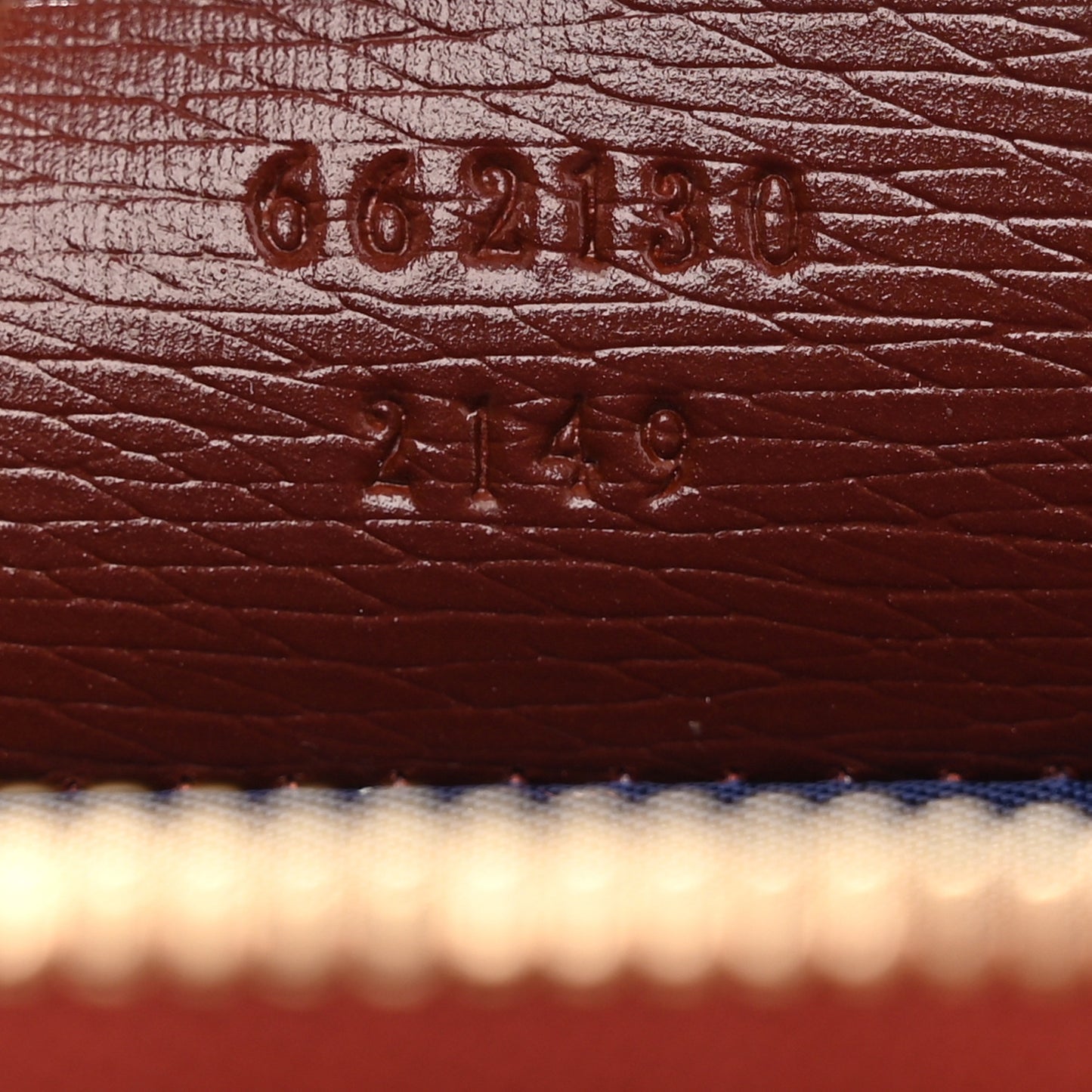 Shangai Calfskin Geometric G Pencil Case Multicolor