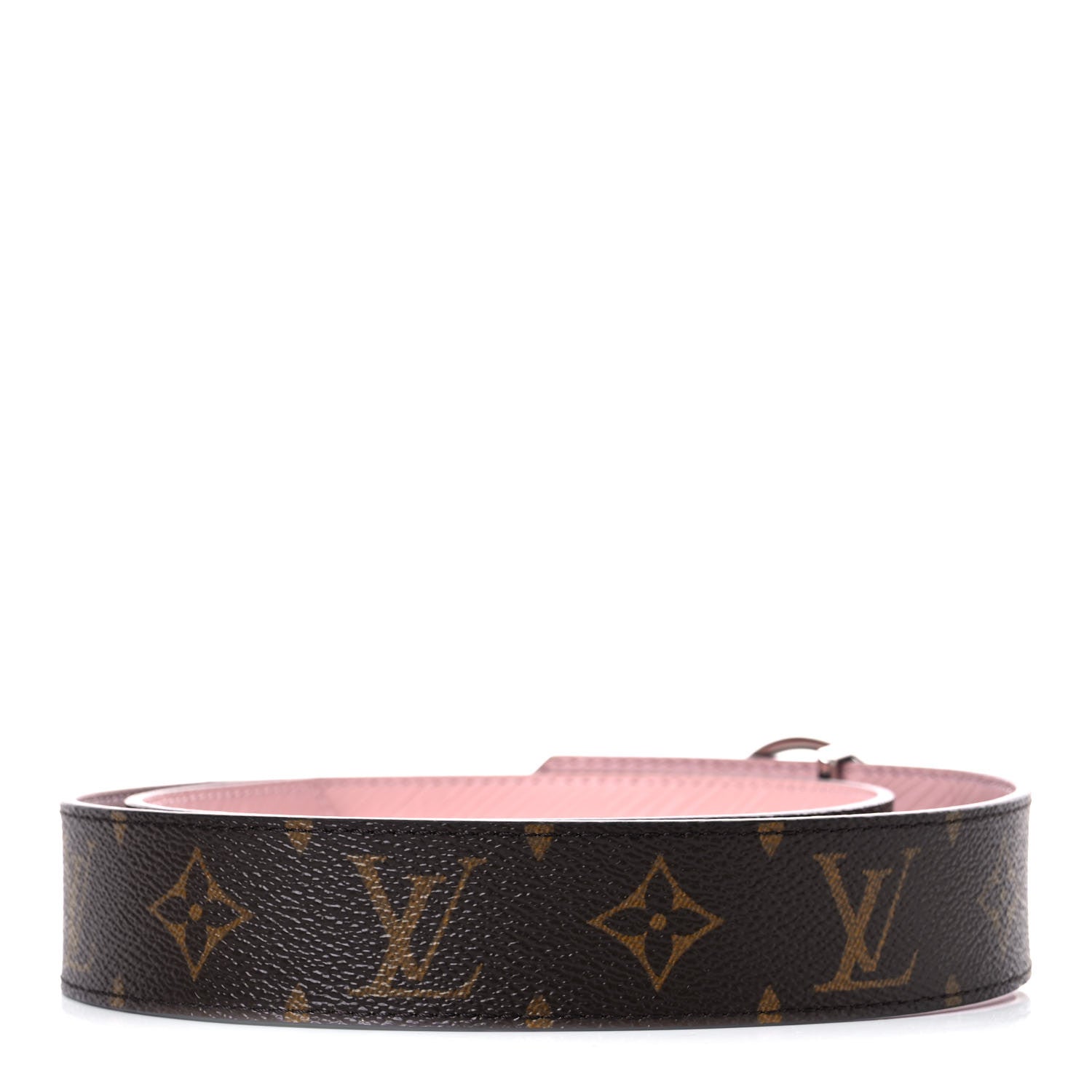 Louis Vuitton Monogram Epi 35mm LV Circle Reversible Belt 80 32 Rose Ballerine 2 of 7