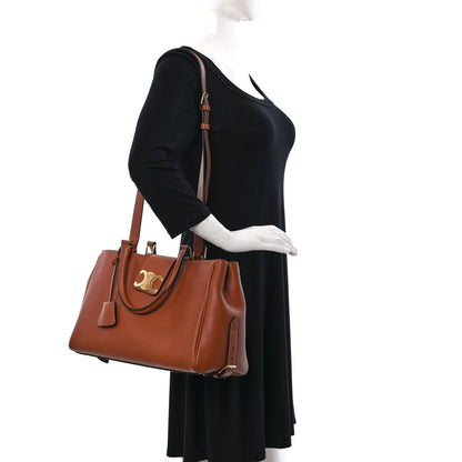 Celine Supple Calfskin Medium Appoline Tan 2 of 8