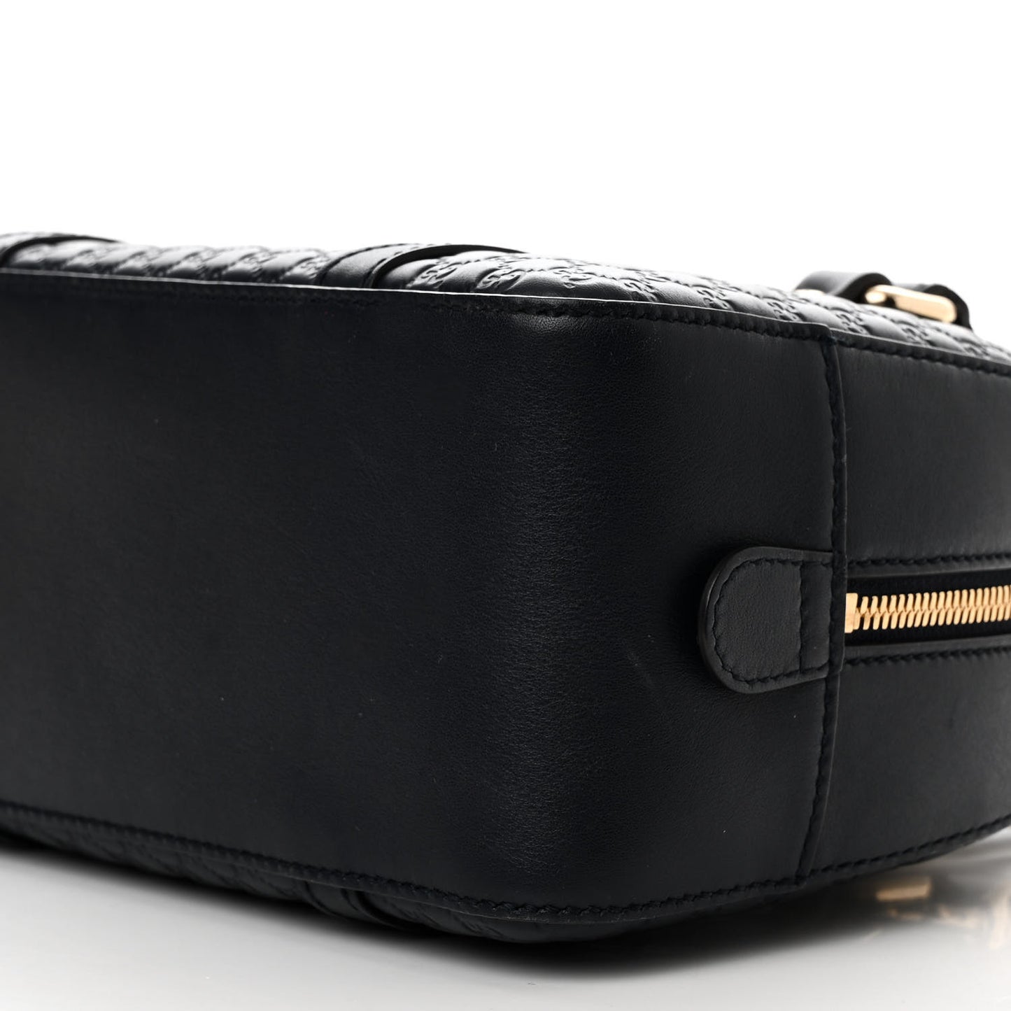 Soft Microguccissima Small Crossbody Bag Blue