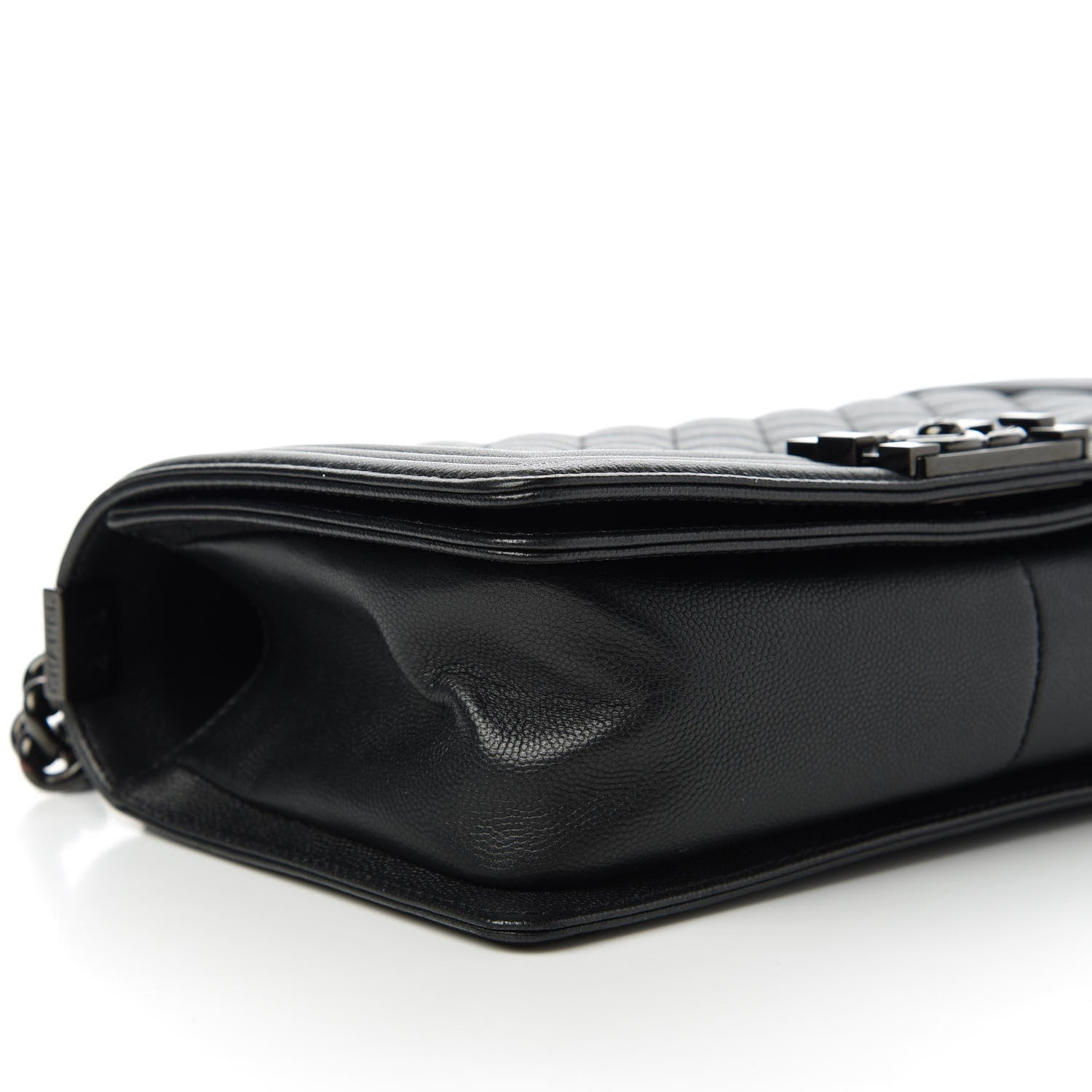 Chanel Caviar Quilted Medium Boy Flap So Black 6 of 11