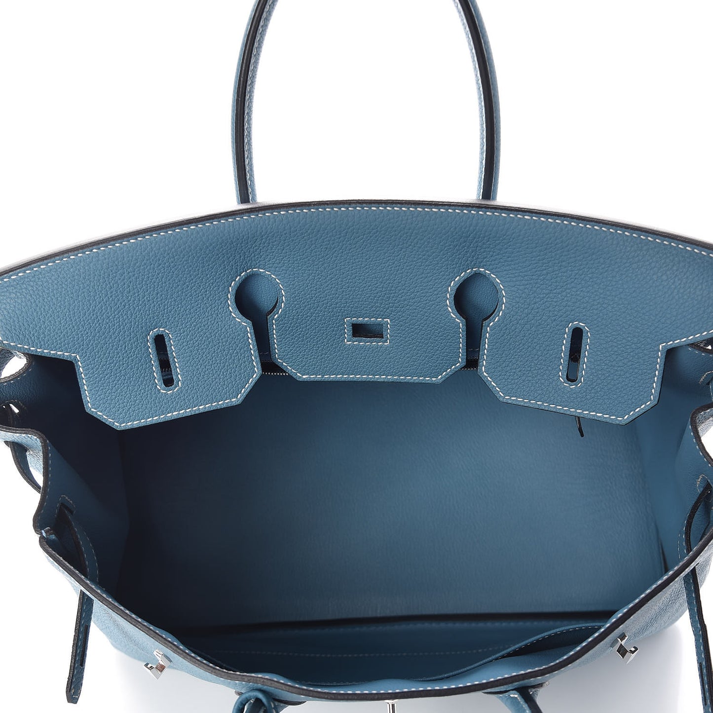 Togo Birkin 35 Blue Jean