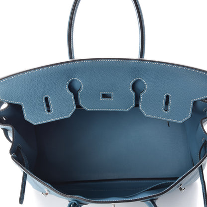 Hermes Togo Birkin 35 Blue Jean 19 of 36
